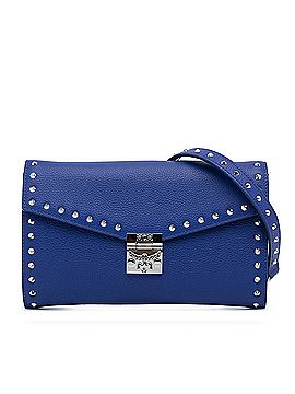 MCM Studded Leather Patricia Wallet on Chain (view 1)