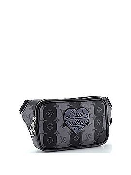 Louis Vuitton Nigo Modular Sling Bag Limited Edition Stripes Monogram Eclipse Canvas (view 2)