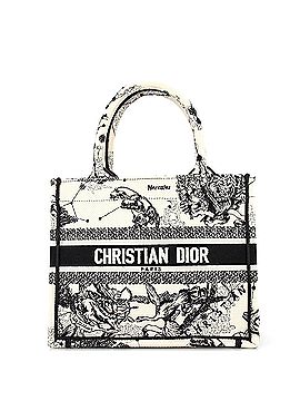 Christian Dior Book Tote Embroidered Canvas Small (view 1)