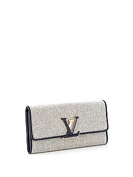 Louis Vuitton Capucines Wallet Canvas with Leather (view 2)