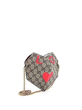 Gucci Valentine's Day Heart Bag Printed GG Coated Canvas Small (view 2)