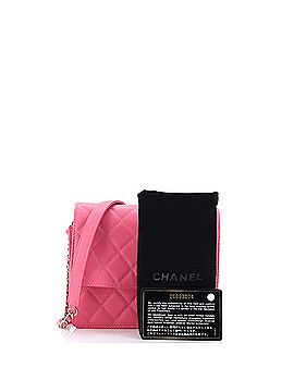 Chanel Square Wallet on Chain Quilted Caviar (view 2)