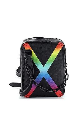 Louis Vuitton Danube Messenger Bag Rainbow Taiga Leather (view 1)