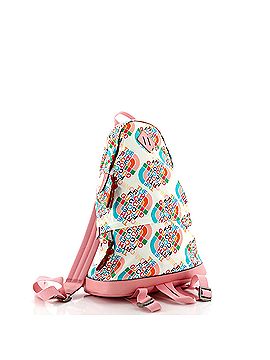 Gucci Gucci x The North Face Zip Backpack Printed Nylon Medium (view 2)