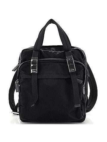 Prada hotsell backpack size