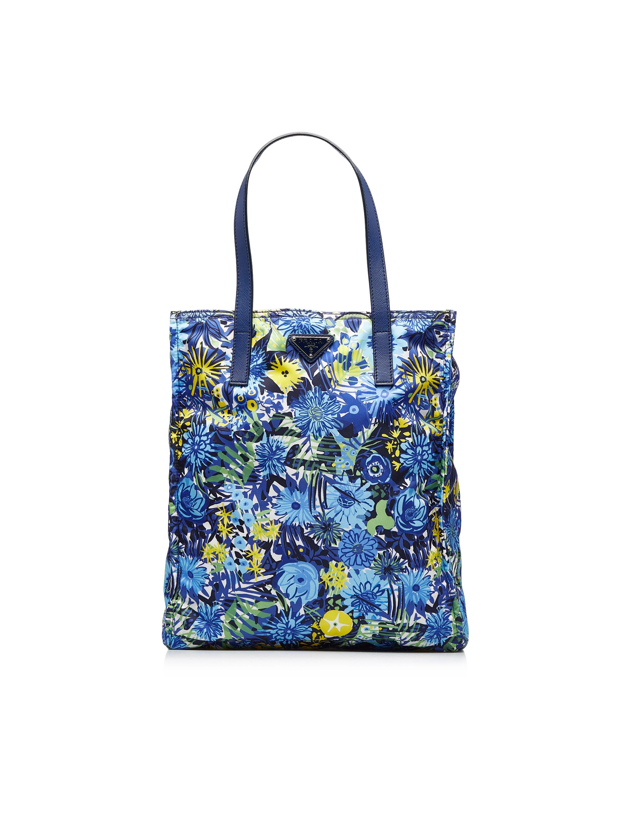 Prada floral outlet bag