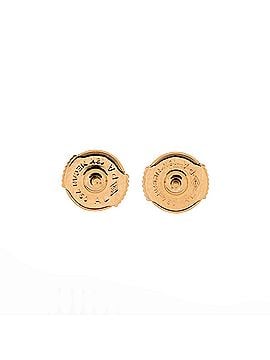 Cartier D'amour Stud Earrings 18K Rose Gold and Diamonds Small (view 2)