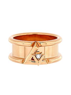 Louis Vuitton LV Volt One Band Ring 18K Rose Gold with Diamond (view 1)