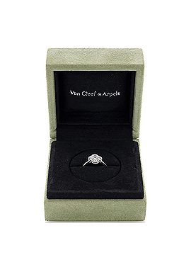 Van Cleef & Arpels Sweet Alhambra Ring 18K White Gold and Diamonds (view 2)