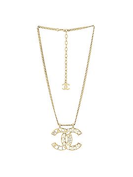 Chanel CC Madamoiselle Necklace Metal with Faux Pearls and Crystals (view 2)