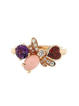 Chaumet Attrape Moi Si Tu M'Aimes Ring 18K Rose Gold with Diamonds and Precious Stones (view 1)