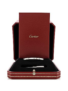 Cartier Love 6 Diamond Bracelet 18K White Gold and Diamonds Small (view 2)