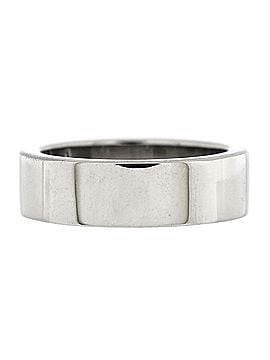 Cartier Engraved Love Band 1 Diamond Ring 18K White Gold and Diamond (view 2)