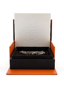 Hermès Kelly Chaine Bracelet 18K Yellow Gold with Diamonds Small (view 2)