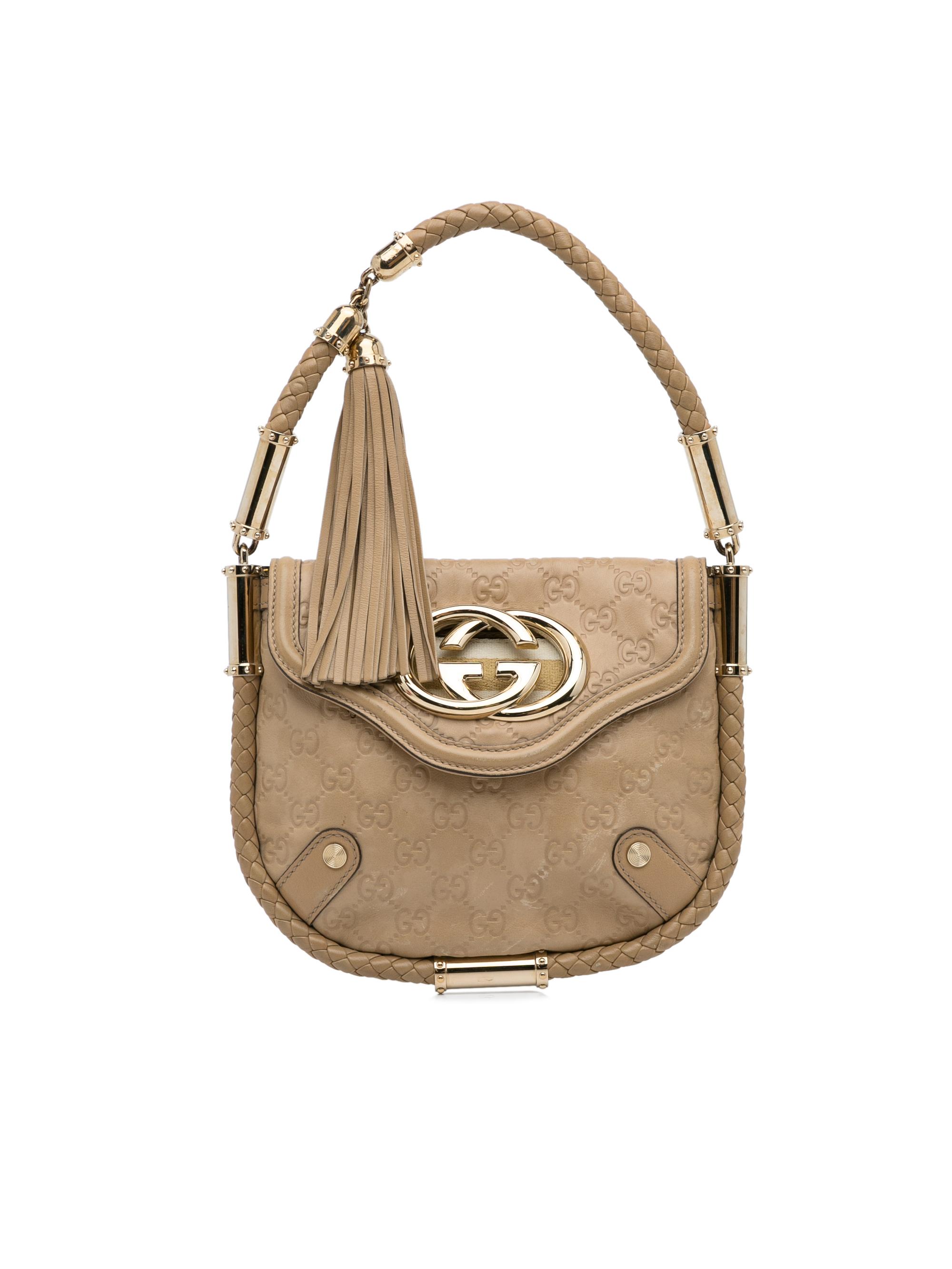 Gucci britt tassel discount bag