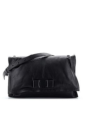 Salvatore Ferragamo Viva Bow Flap Bag Leather Medium (view 1)