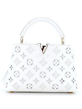 Louis Vuitton Capucines Bag Monogram Cutout Broderie Leather BB (view 1)