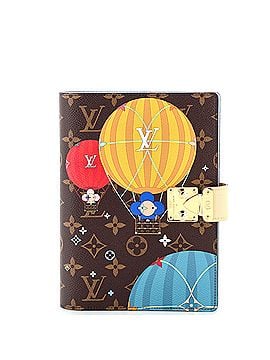 Louis Vuitton Paul Notebook Cover Limited Edition Vivienne Xmas Monogram Canvas MM (view 1)