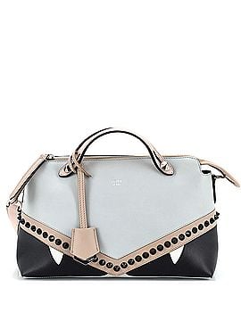 Fendi Monster By The Way Satchel Studded Leather Small (view 1)