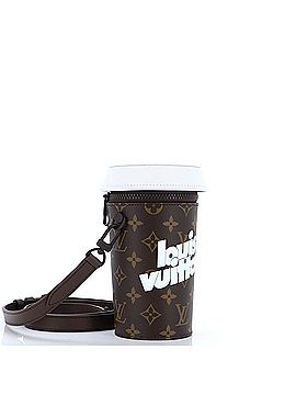 Louis Vuitton Coffee Cup Convertible Pouch Everyday Signature Vintage Monogram Canvas (view 2)
