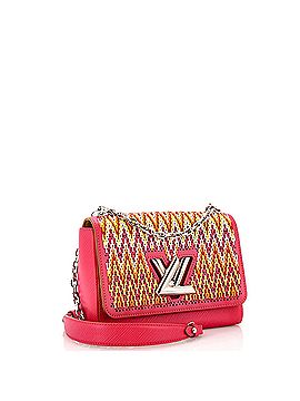 Louis Vuitton Twist Handbag Limited Edition Stitched Epi Leather MM (view 2)