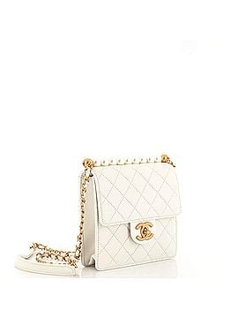 Chanel Chic Pearls Flap Bag Quilted Lambskin Mini (view 2)