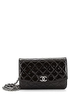 Chanel Brilliant Wallet on Chain Quilted Patent (view 1)
