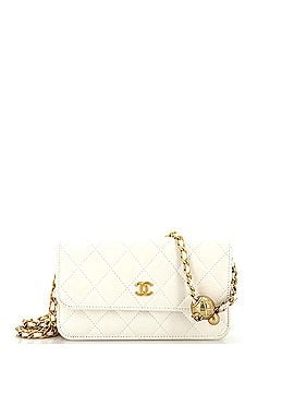 Chanel Pearl Crush Wallet on Chain Quilted Lambskin (view 1)