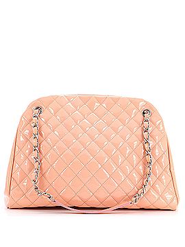 Chanel Just Mademoiselle Bag Quilted Patent Large (view 1)