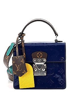 Louis Vuitton Spring Street NM Handbag Monogram Vernis with Monogram Canvas and Epi Leather (view 1)