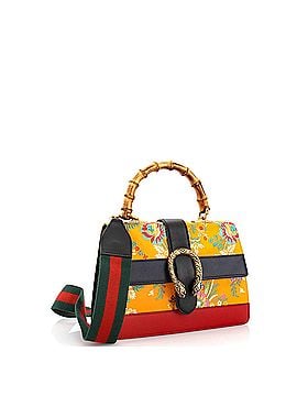 Gucci Dionysus Bamboo Top Handle Bag Floral Jacquard with Leather Medium (view 2)