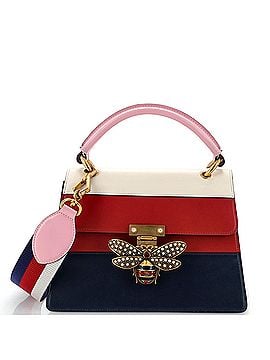 Gucci Queen Margaret Top Handle Bag Colorblock Leather Small (view 1)