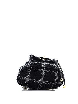 Chanel CC Pocket Backpack Quilted Tweed Small (view 2)