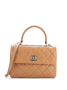 Chanel Trendy Chain CC Top Handle Bag Quilted Lambskin Small (view 1)