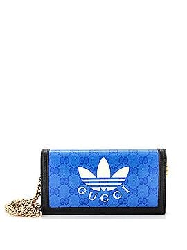Gucci x adidas Wallet on Chain GG Coated Canvas (view 1)