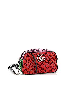 Gucci GG Marmont Shoulder Bag Multicolor Diagonal Quilted GG Canvas Small (view 2)