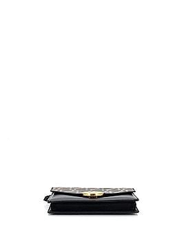 Fendi F is Fendi Envelope Wallet on Chain Zucca Embossed Leather (view 2)