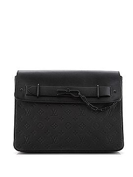 Louis Vuitton Pochette Steamer Monogram Taurillon Leather (view 1)