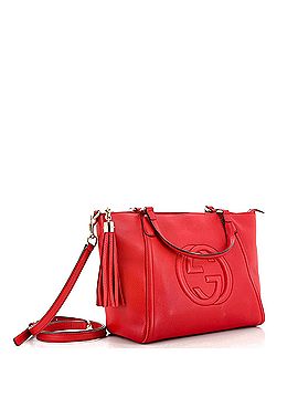 Gucci Soho Convertible Top Handle Bag Leather Small (view 2)