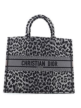 Christian Dior Book Tote Mizza Embroidered Canvas Large (view 1)
