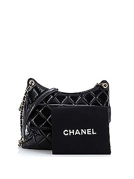 Chanel Wavy CC Hobo Quilted Crumpled Calfskin Large (view 2)