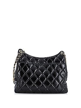 Chanel Wavy CC Hobo Quilted Crumpled Calfskin Large (view 2)