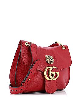 Gucci GG Marmont Animalier Shoulder Bag Leather Medium (view 2)
