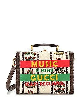 Gucci 100 Top Handle Beauty Case Limited Edition Canvas (view 1)
