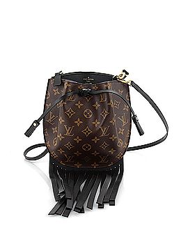 Louis Vuitton Fringed Noe Bag Monogram Canvas with Leather Mini (view 1)