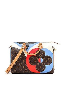 Louis Vuitton Speedy Bandouliere Bag Limited Edition Game On Monogram Canvas 30 (view 1)