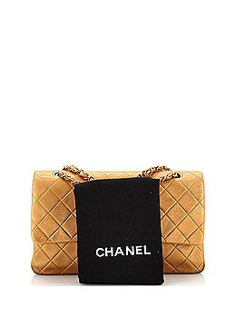 Chanel Vintage Classic Double Flap Bag Quilted Caviar Small (view 2)