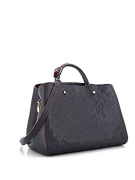 Louis Vuitton Montaigne Handbag Monogram Empreinte Leather GM (view 2)