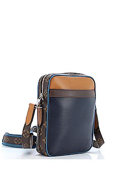 Louis Vuitton Danube Handbag Epi Leather with Monogram Canvas Slim (view 2)