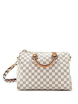 Louis Vuitton Speedy Bandouliere Bag Damier with Braided Detail 30 (view 1)